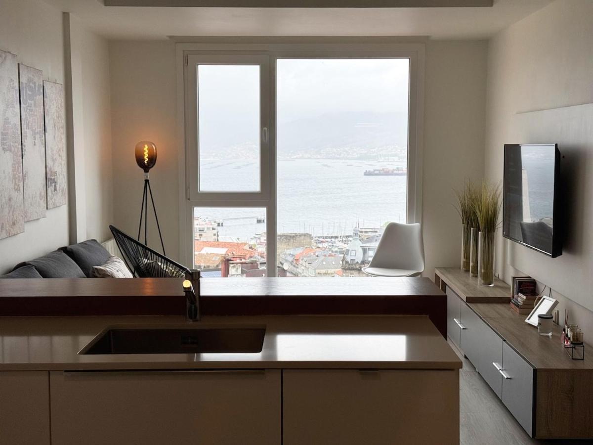 Centro Vistas 180Grados Ria De Vigo - Precioso Apartamento Exteriör bild